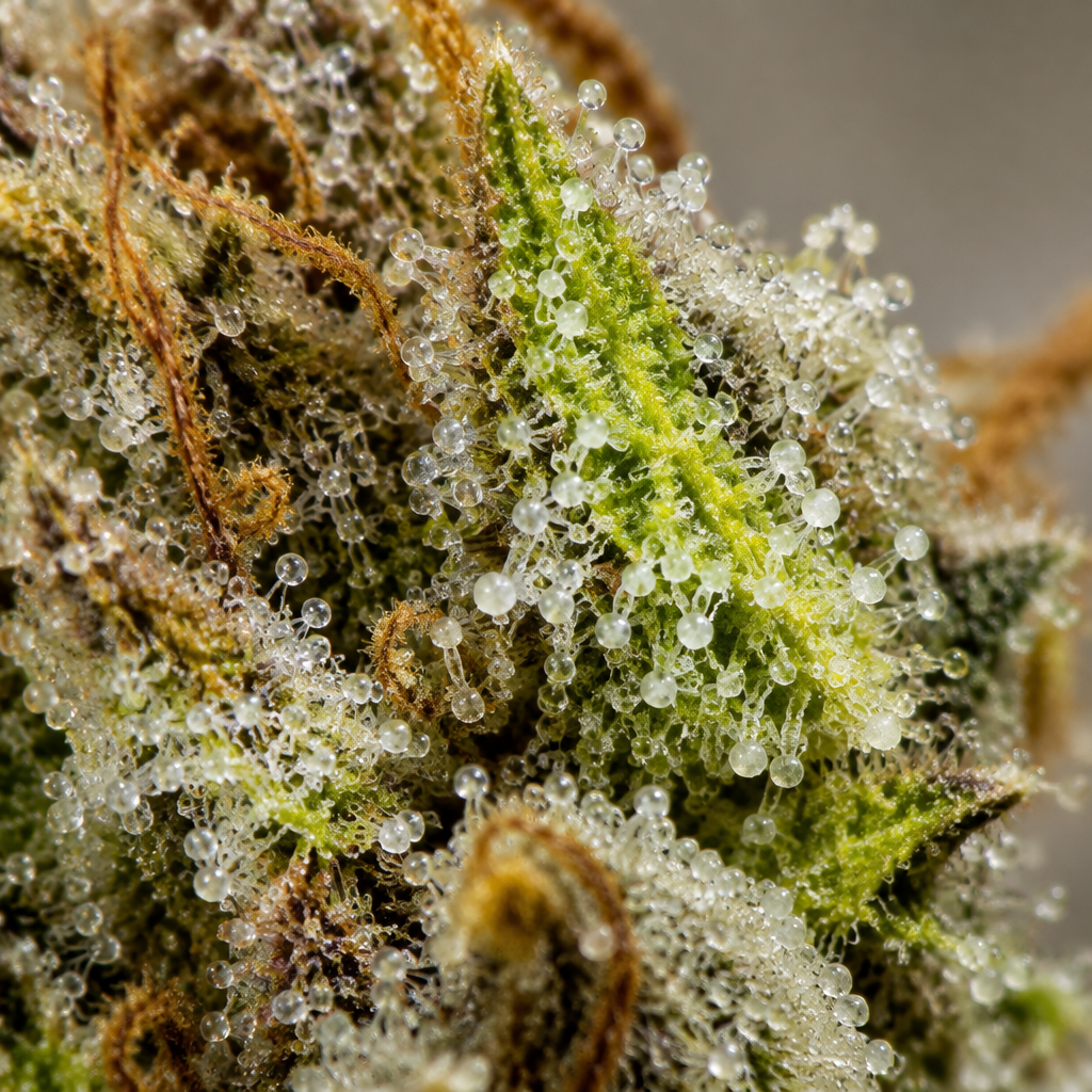 Detalle macro de American Cookies - Trikoma Seeds