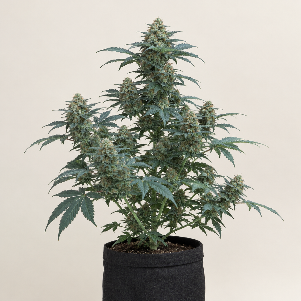 Planta de Critical Plus Fast en maceta - Trikoma Seeds