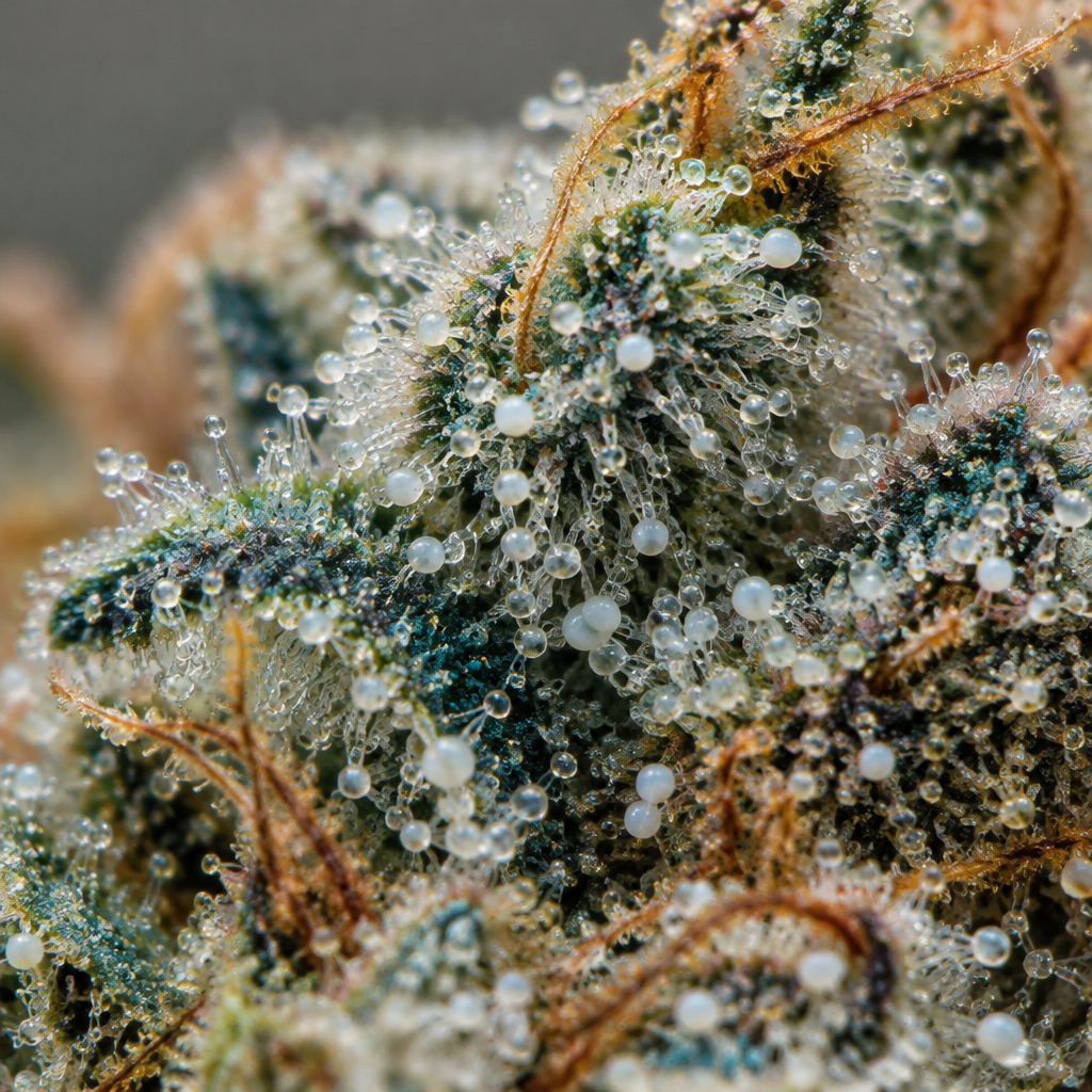 Detalle macro de Critical Plus Fast - Trikoma Seeds