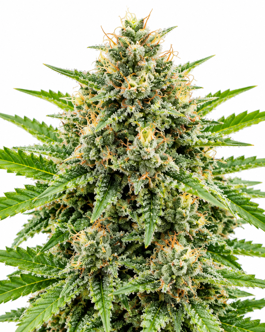 White Widow Auto — Blüte