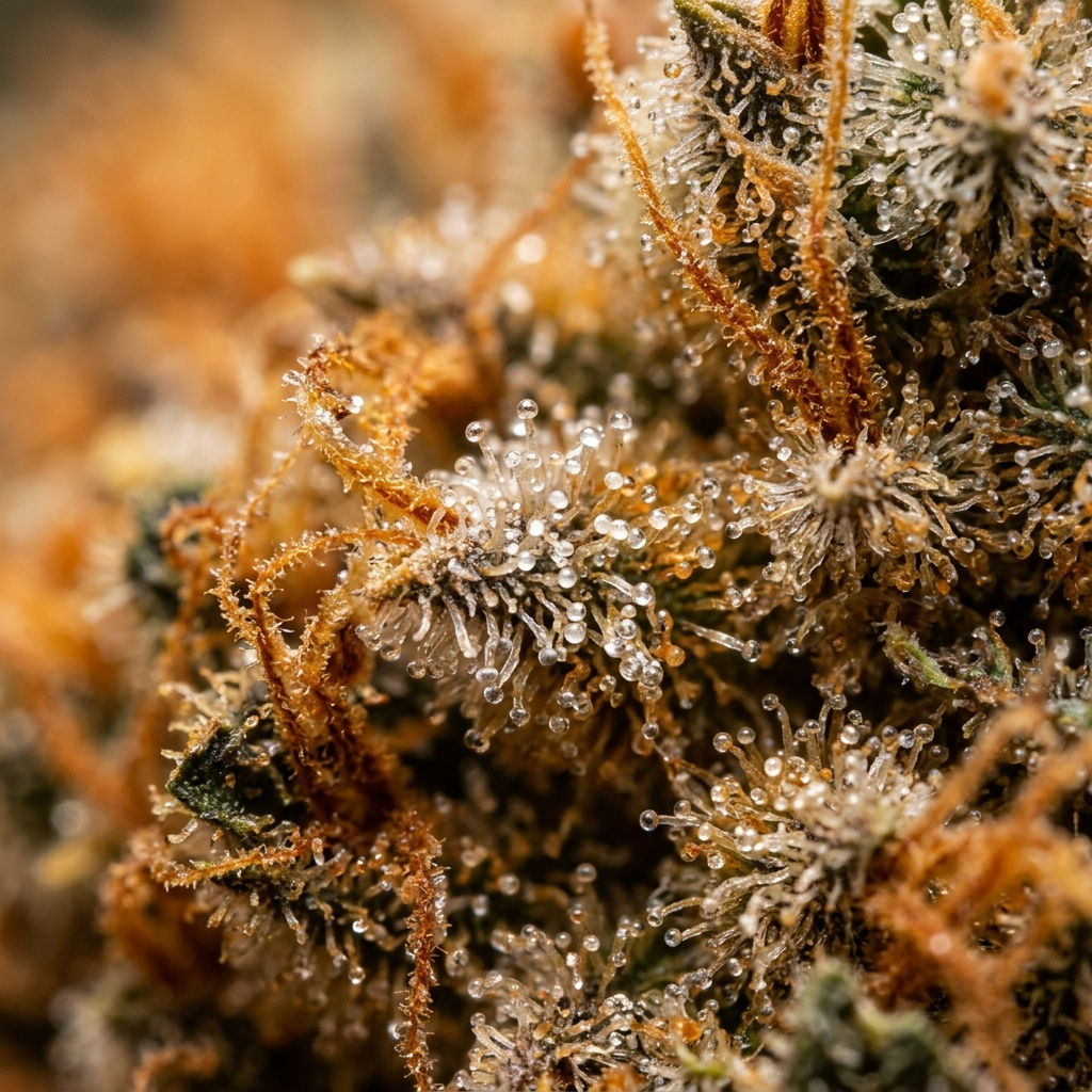 Macro de resina de Pirate Mango, semillas de Trikoma Seeds