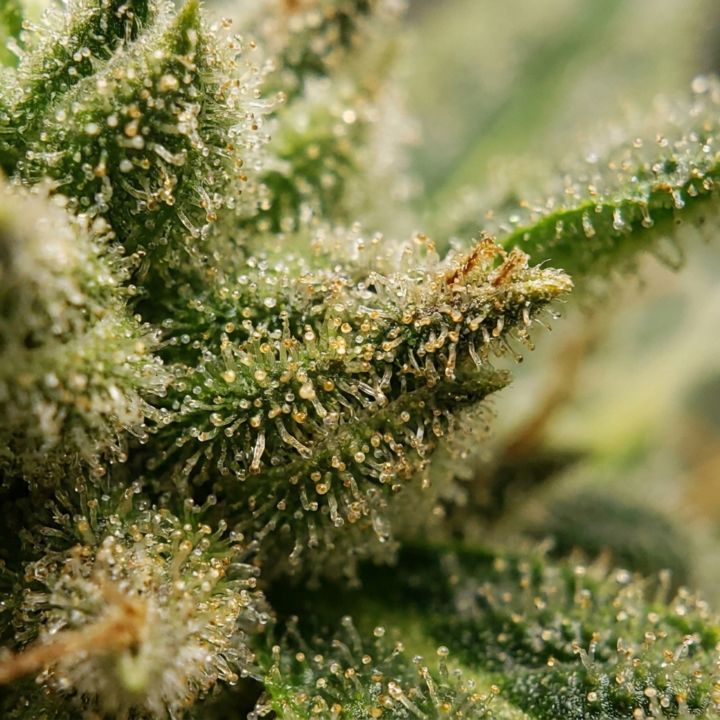 Macro de resina de Malquerida Auto, semillas de Trikoma Seeds