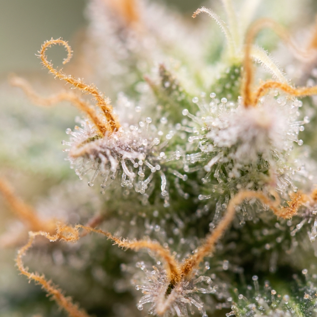 Macro de resina de Boca Negra Auto, semillas de Trikoma Seeds