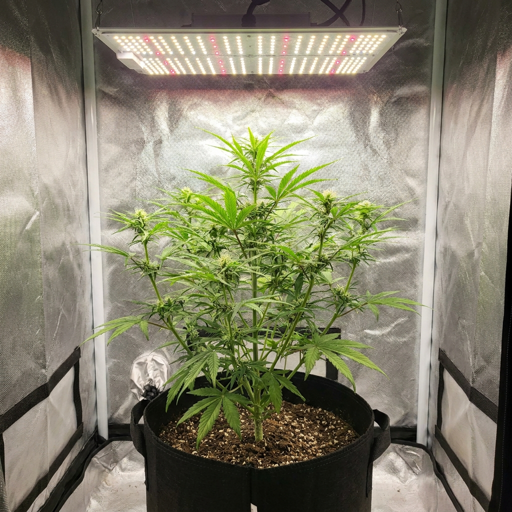 Planta entera de Boca Negra Auto, semillas de Trikoma Seeds