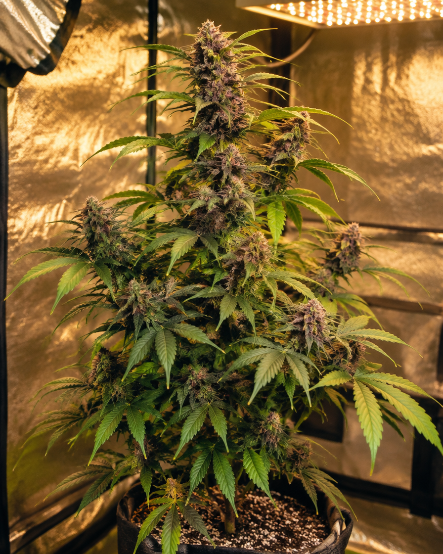 Planta entera de Gelato Auto, semillas de Trikoma Seeds