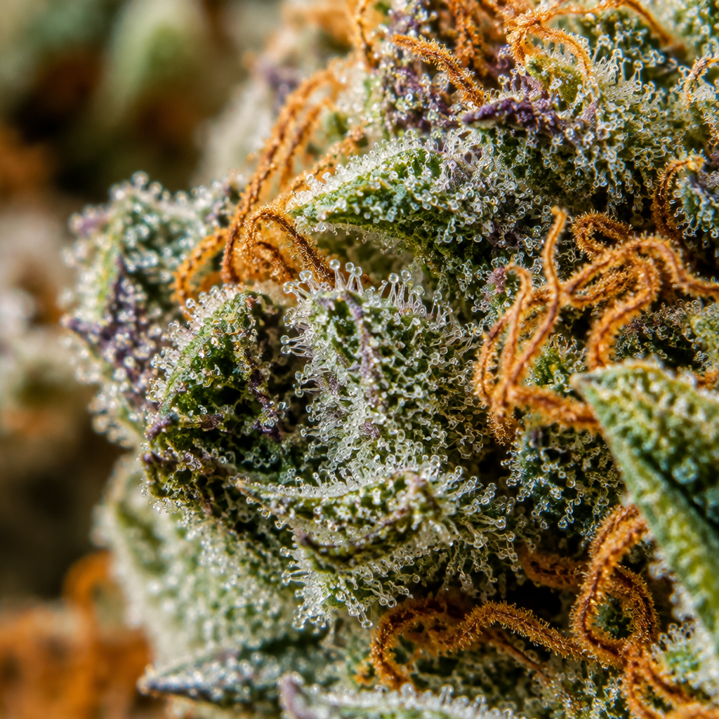 Macro de resina de American Cookies Auto, semillas de Trikoma Seeds