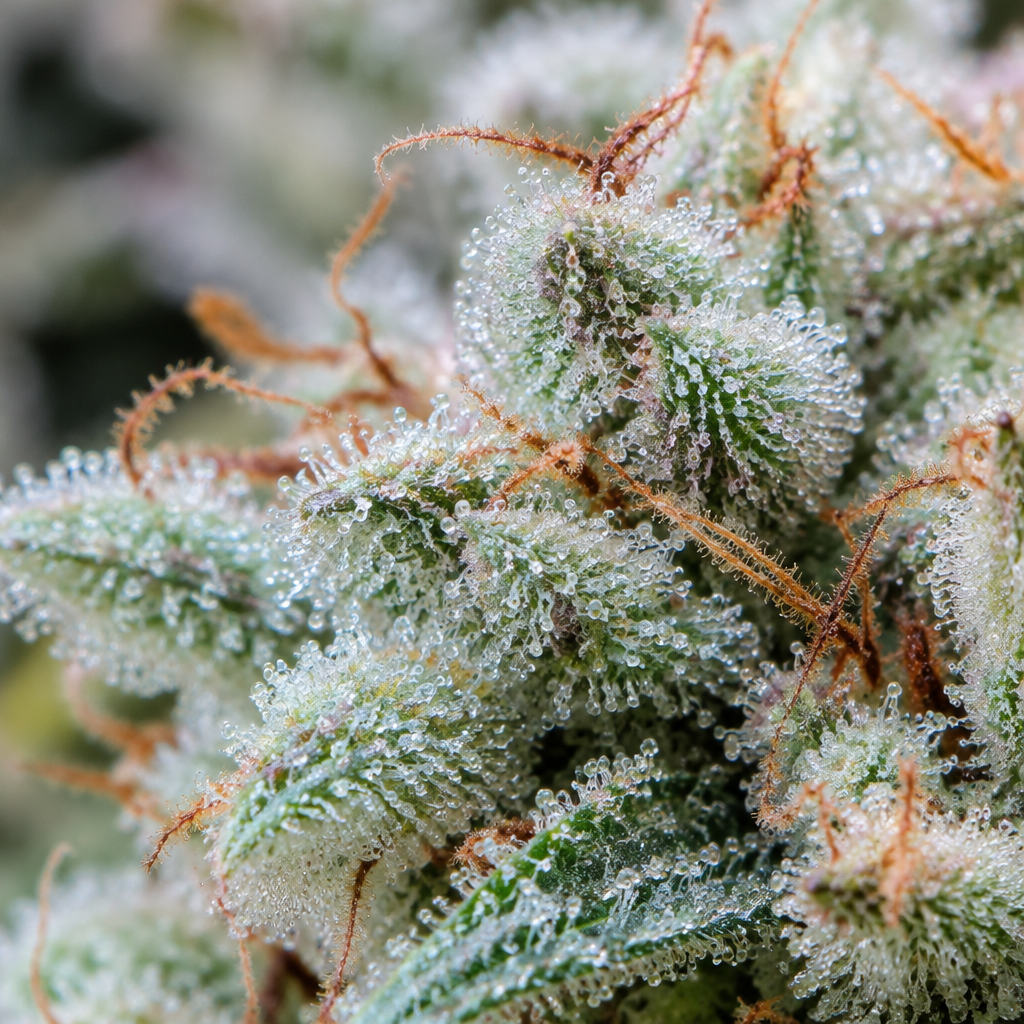 Macro de resina de OG Confidential Auto, semillas de Trikoma Seeds