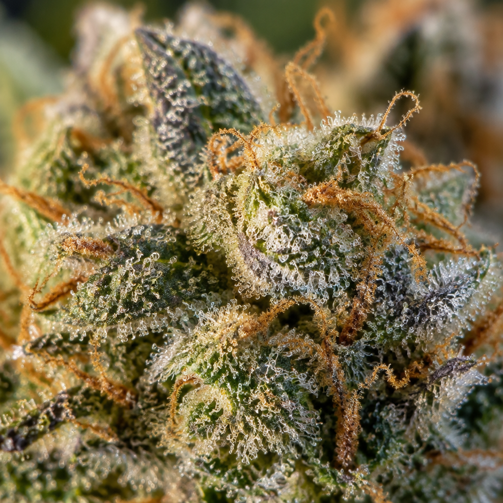 Macro de resina de Al Tiro, semillas de Trikoma Seeds
