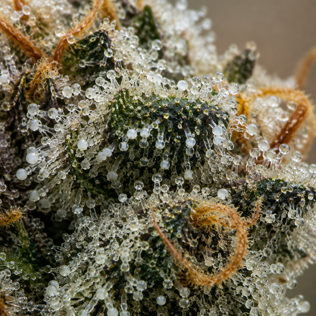 Detalle macro de Northern Lights Auto - Trikoma Seeds