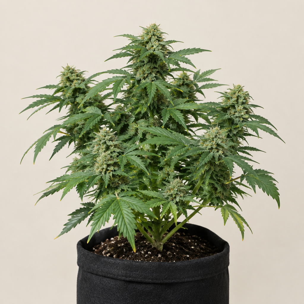 Planta de OG Confidential en maceta - Trikoma Seeds