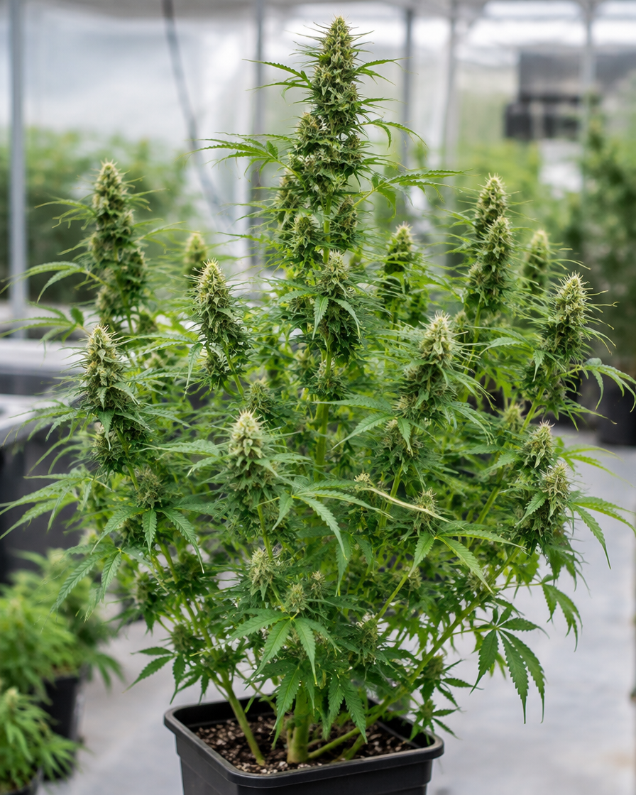 Planta de 69.G en maceta negra cuadrada